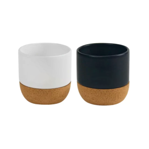 Ceramic Cup with Cork Base