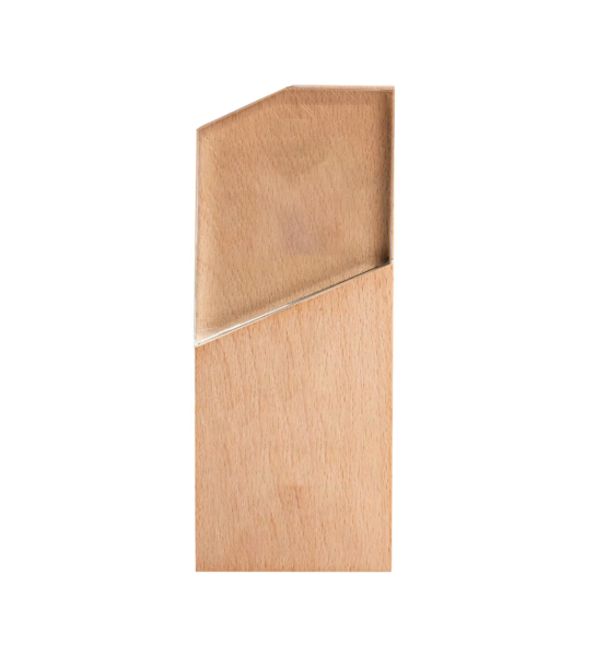 Wood & Crystal Trophy