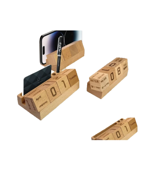 Bamboo Desk Calendar