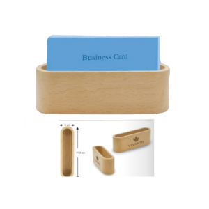Bamboo Card Holder
