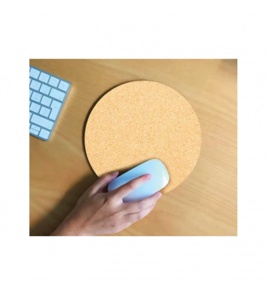 Eco-Friendly Cork Round Mouse Pad