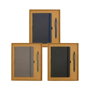 A5 Notebook and Dot Recycled Pen Italian Gift Sets
