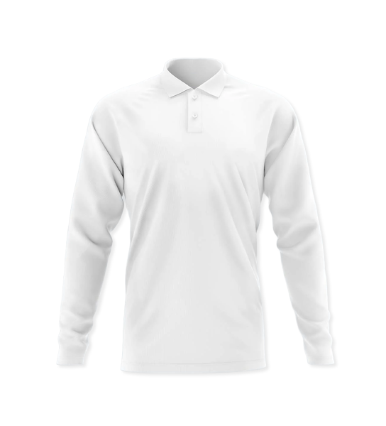 Jersey 100% rPet- Polo Full sleeve