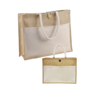 Jute Bags with 8 oz Canvas 