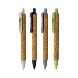 Wheat Straw and Cork Pens