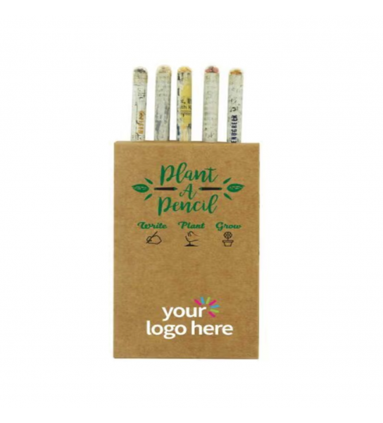 Plantable A Pencils Set